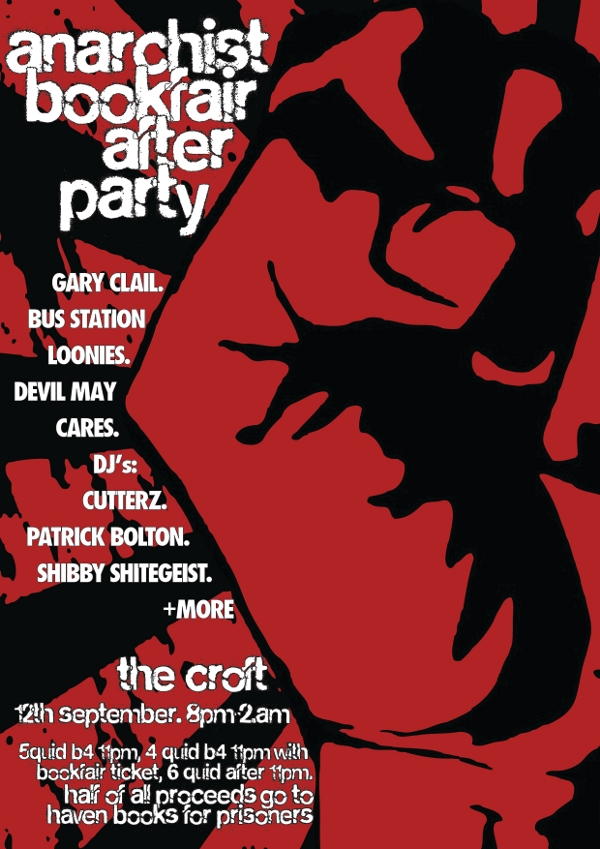 bookfair after-party flyer